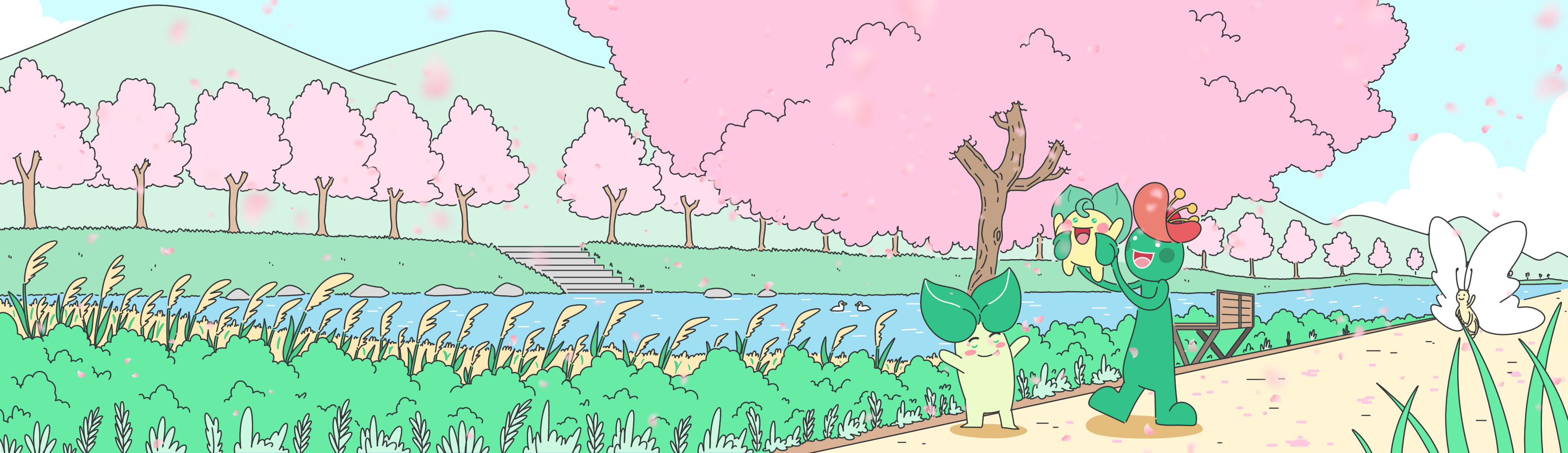 순천문화재단 봄 웹배너